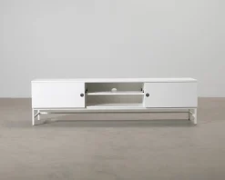 FeelDesign Leo mediabänk vit