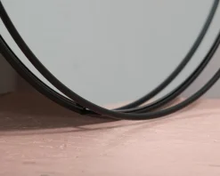 FeelDesign Mood spegel ø 62 cm svart