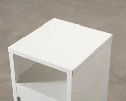 FeelDesign Plate nattduksbord vit