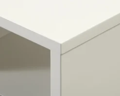FeelDesign Plate nattduksbord vit