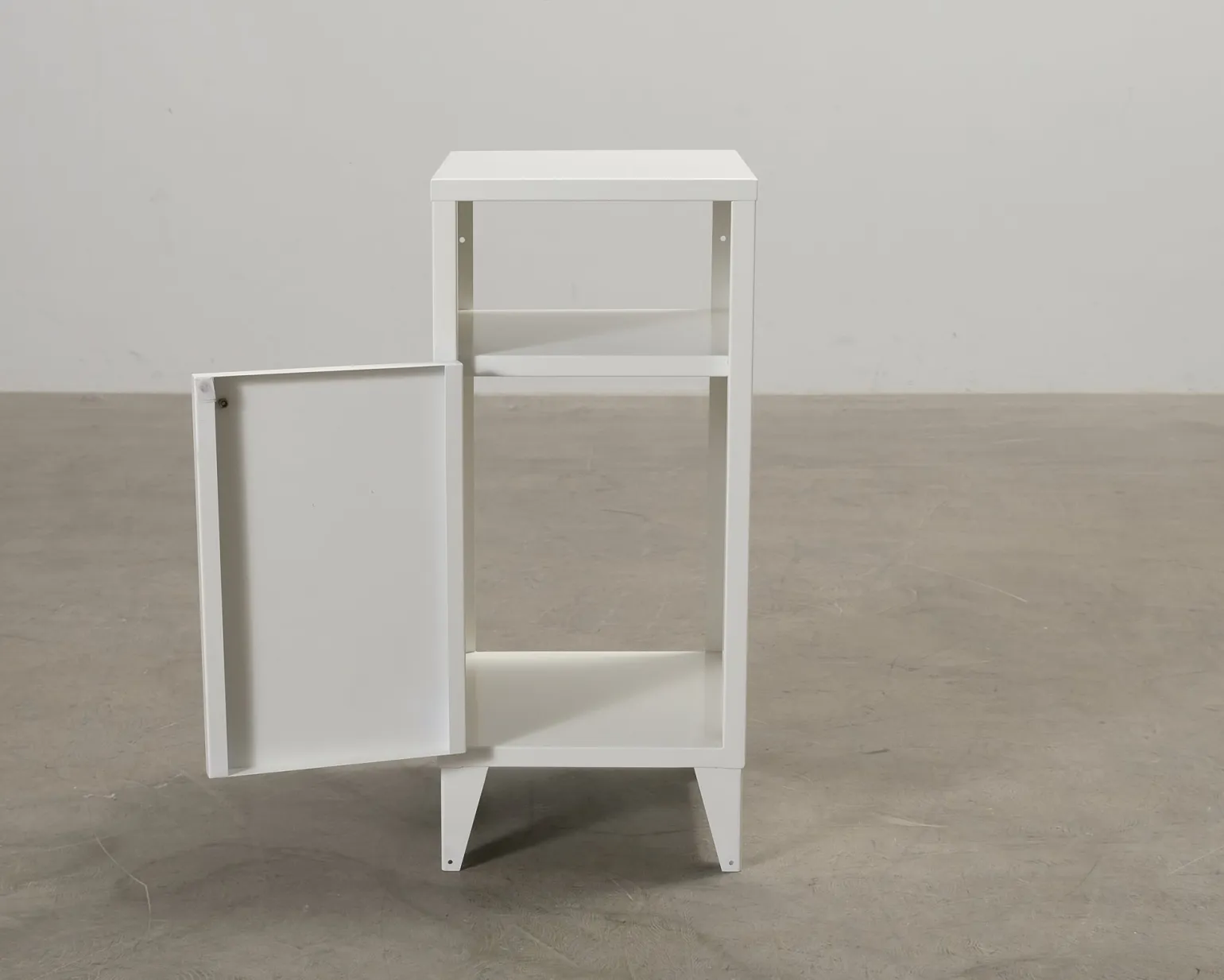 FeelDesign Plate nattduksbord vit