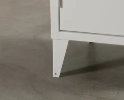 FeelDesign Plate nattduksbord vit