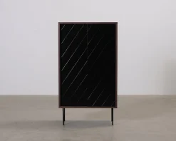 FeelDesign Romb skänk svart / brun