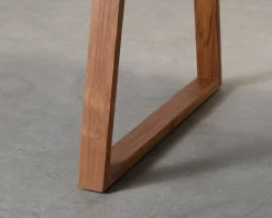 FeelDesign Stripe trädgårdsbord teak