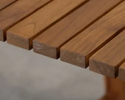 FeelDesign Stripe trädgårdsbord teak