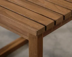 Feel Design Stripe trädgårdsstol teak, set om 2