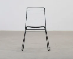 FeelDesign Strong trädgårdsstol svart, set om 2