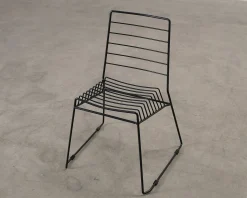 FeelDesign Strong trädgårdsstol svart, set om 2