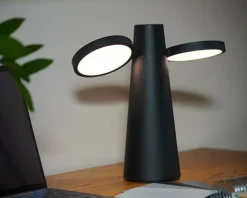Fermob Oto bärbar bordslampa svart