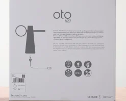 Fermob Oto bärbar bordslampa svart