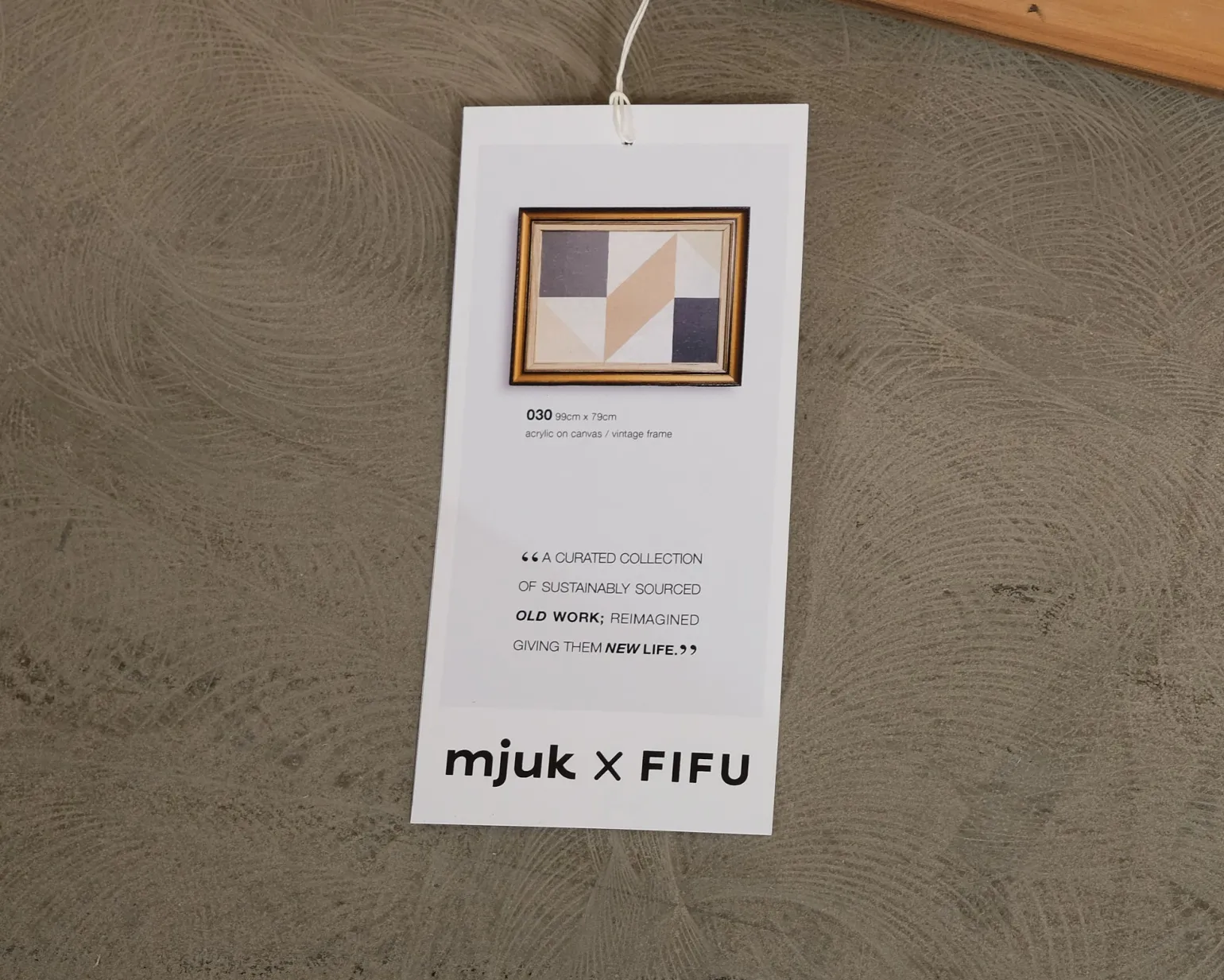 FIFU1962 030 konstverk 99 x 79 cm