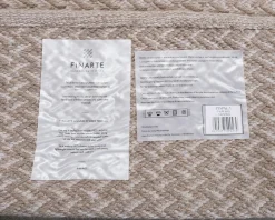Finarte Pispala matta beige 100 x 200 cm