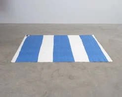 Finarte Stripe matta blå 160 x 230 cm