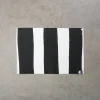 Finarte Stripe matta svart 140 x 200 cm