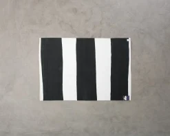 Finarte Stripe matta svart 140 x 200 cm
