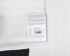 Finarte Stripe matta svart 140 x 200 cm