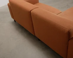 Finsoffat Aurora 3-sits divansoffa orange