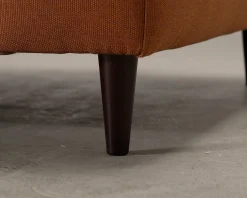 Finsoffat Aurora 3-sits divansoffa orange