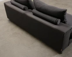 Flexform Groundpiece 2-sits modulsoffa mörkgrå