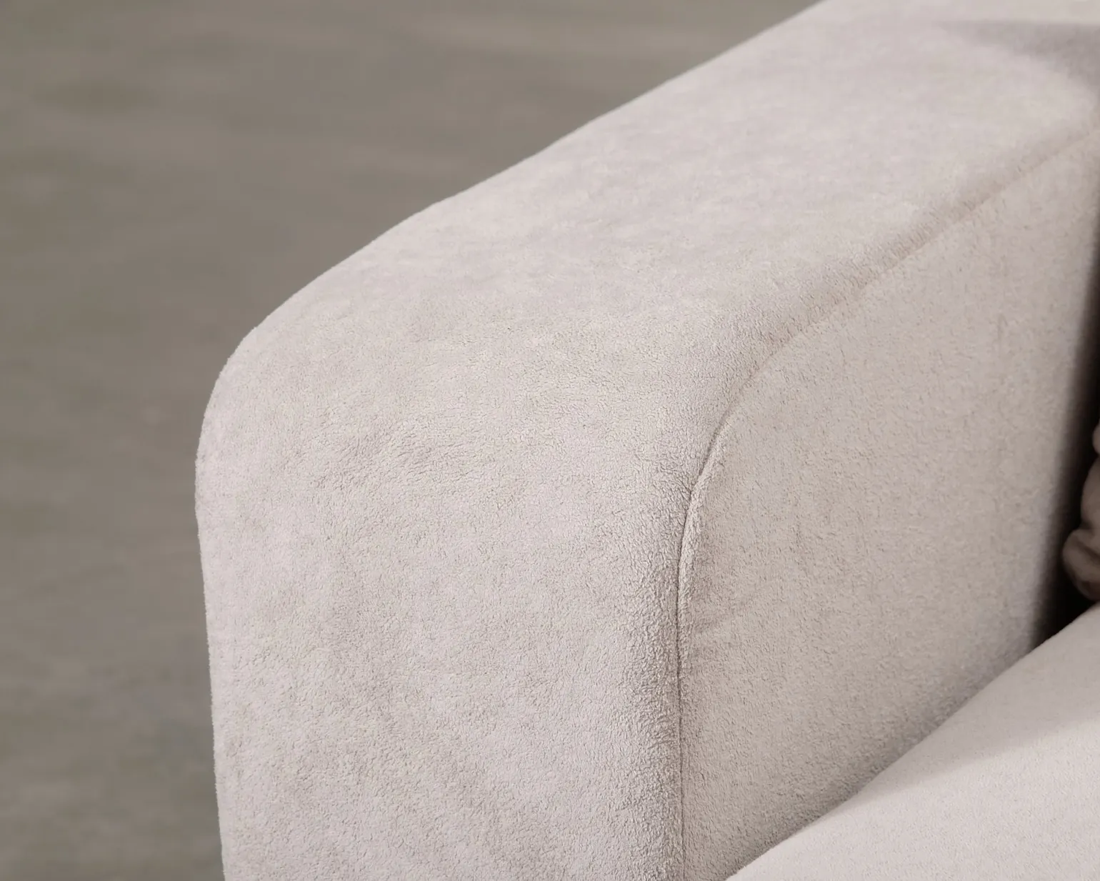 Flo 4-sits bäddsoffa med divan beige