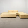 Fogia Retreat modulsoffa gul