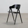 Forms & Objects Hennie matstol svart