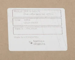 Forms & Objects Olea soffbord ek