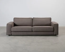 Forms & Objects Olivia 3-sits soffa brun