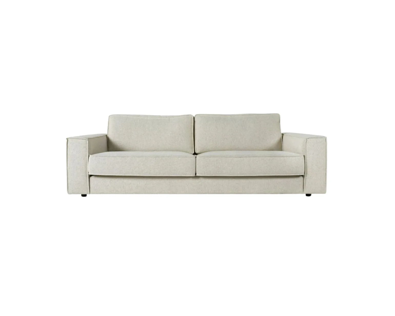 Forms & Objects Olivia 3-sits soffa med fotpall