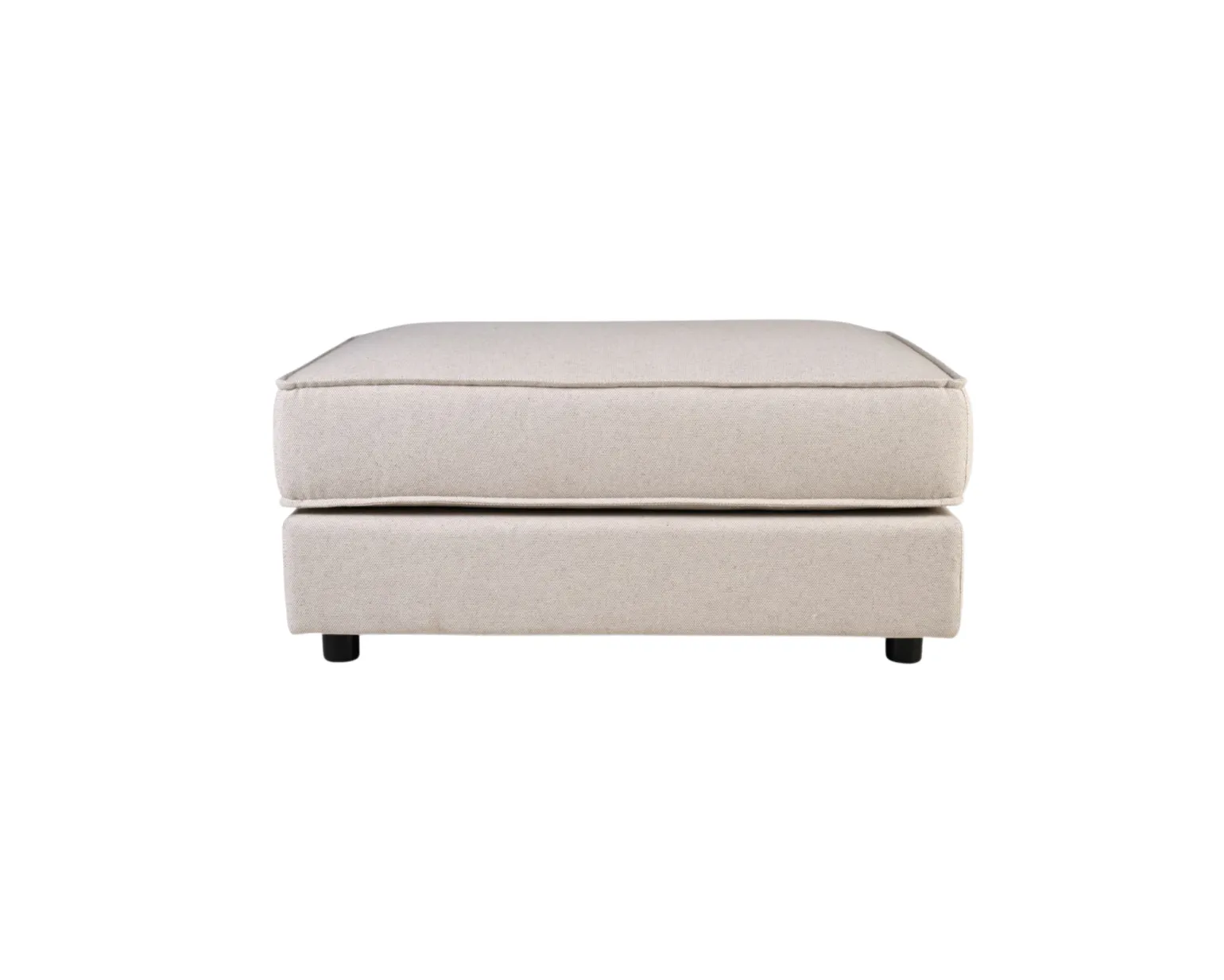 Forms & Objects Olivia 3-sits soffa med fotpall