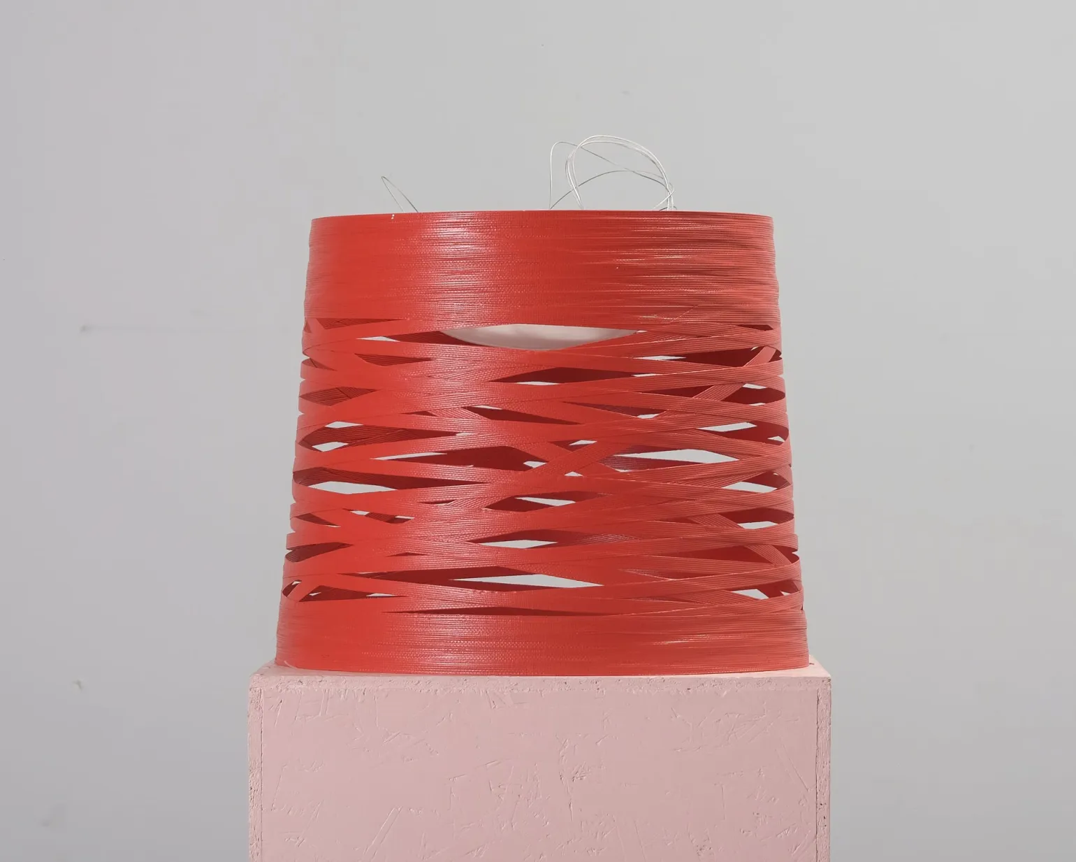 Foscarini Tress pendellampa röd