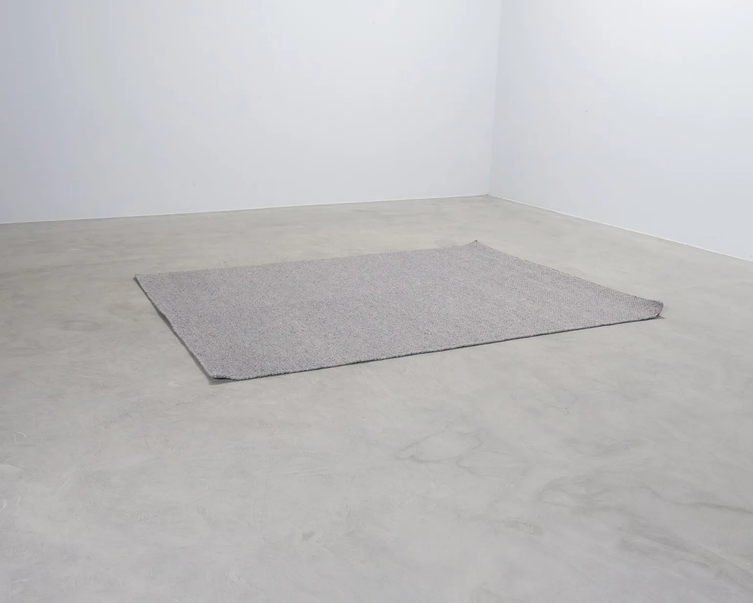 Gof RIB ullmatta 170 x 240 cm mörkgrå