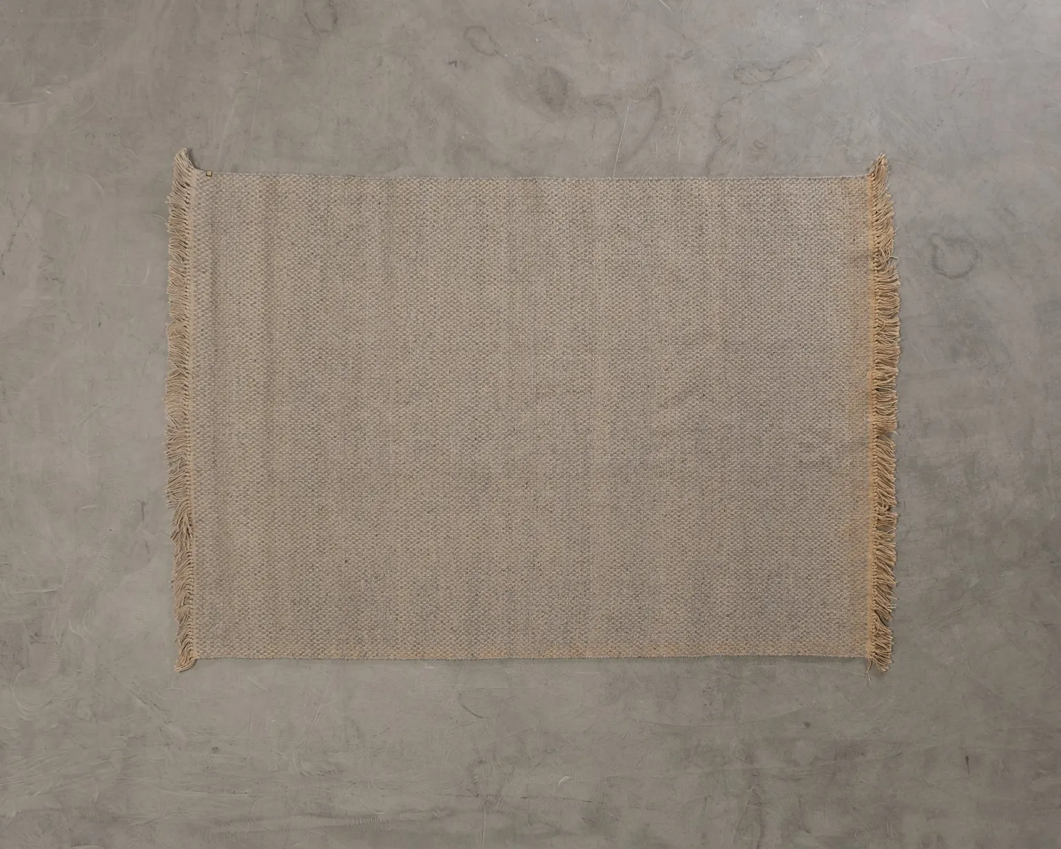 GOF WoolJute matta 170 x 240 cm grå
