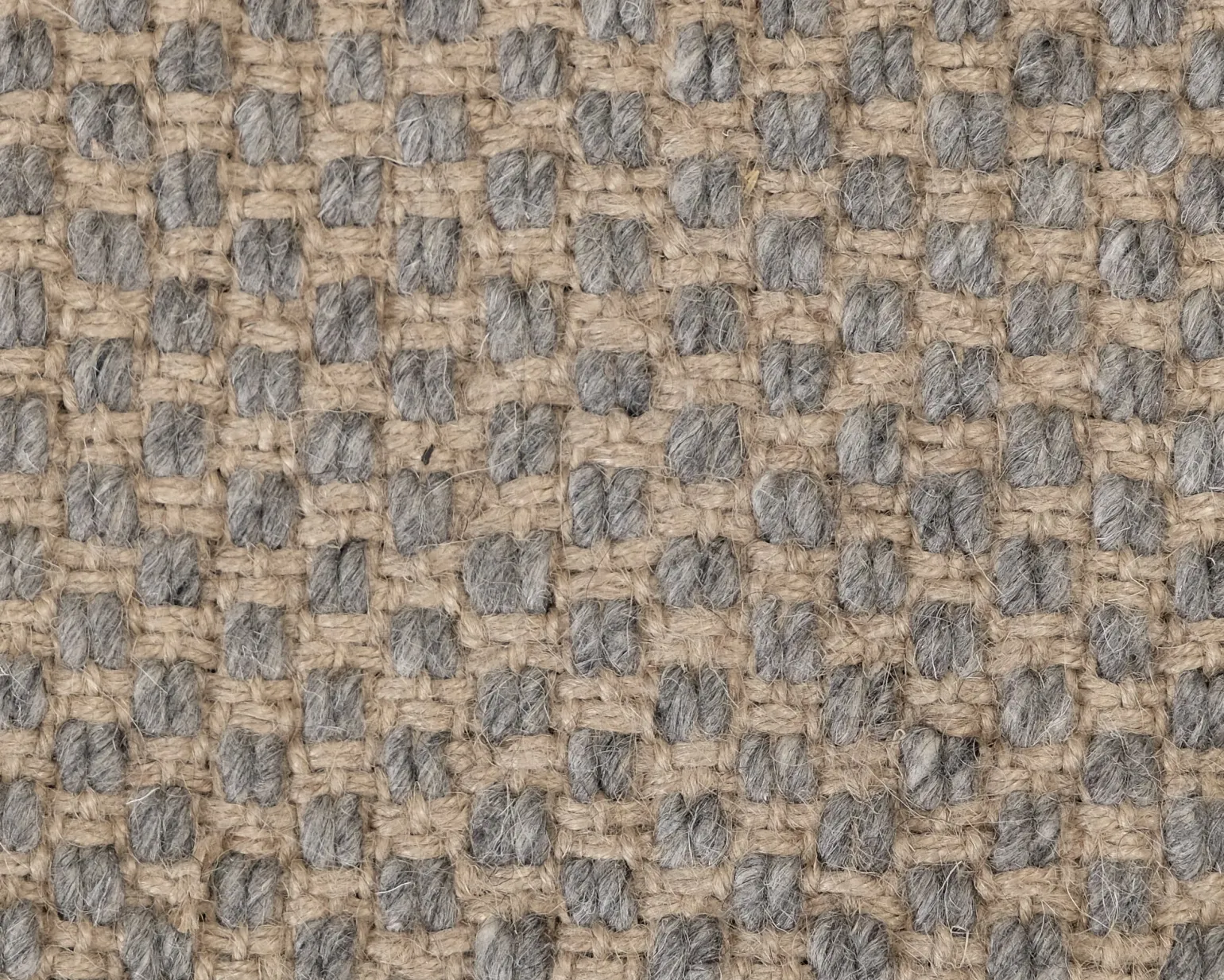 GOF WoolJute matta 170 x 240 cm grå
