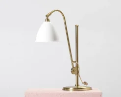 GUBI Bestlite BL1 bordslampa mässing / benporslin