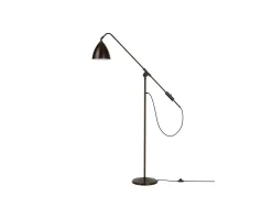 GUBI BL4 M golvlampa svart