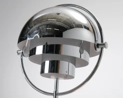 Gubi Multi-Lite bordslampa krom