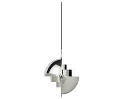 Gubi Multi-Lite pendellampa ø 36 cm krom