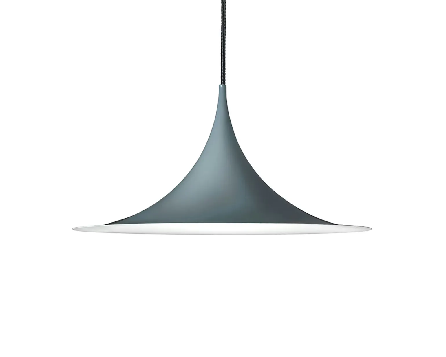 Gubi Semi pendellampa anthracite ø 47 cm