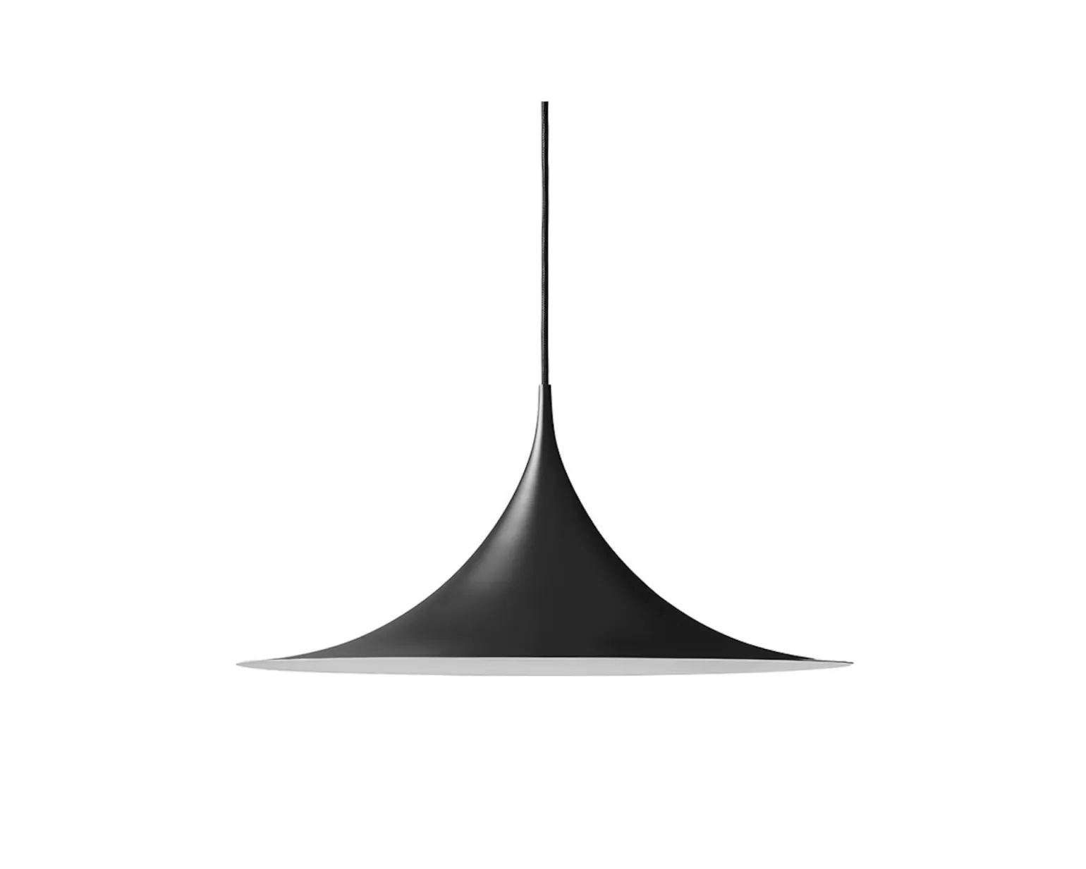 Gubi Semi pendellampa ø 60 cm svart