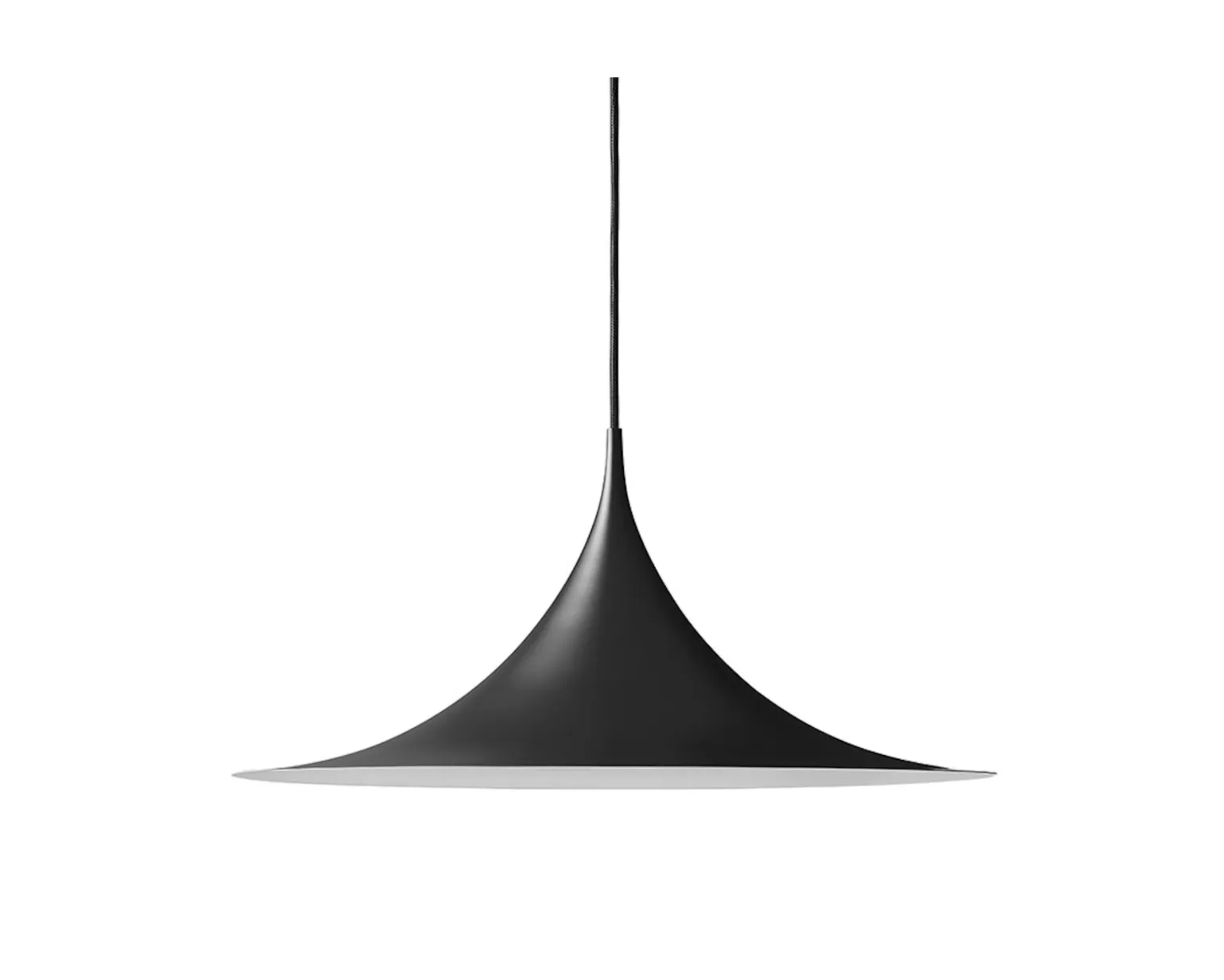 Gubi Semi pendellampa ø 47 cm svart