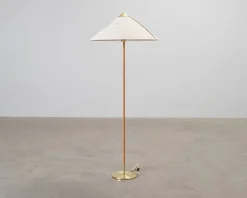 GUBI Tynell 9602 golvlampa canvas / mässing
