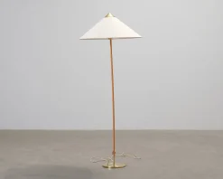GUBI Tynell 9602 golvlampa canvas / mässing