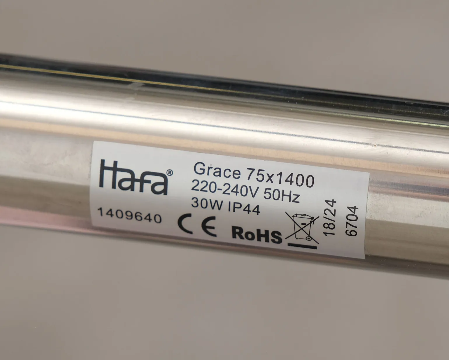 Hafa Grace handdukstork rostfritt stål