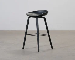 HAY AAS 32 2.0 barstol 75 cm svart / ek