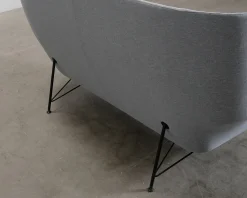 Herman Miller Striad Lounge 2-sits soffa ljusblå