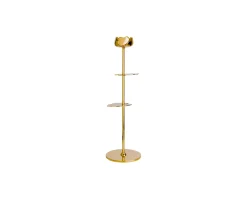 Hilke Ninfea Alta ljusstake 30 cm mässing