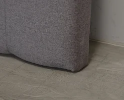 Hilton sänggavel 160 cm harmaa