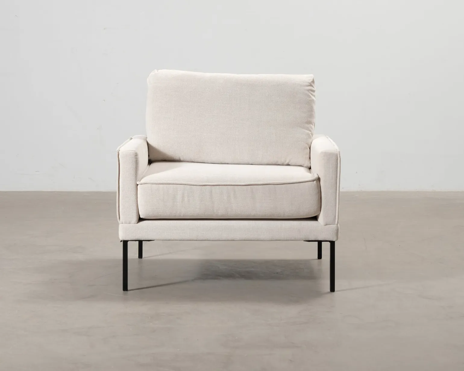 HT Collection Donna fåtölj ljusbeige