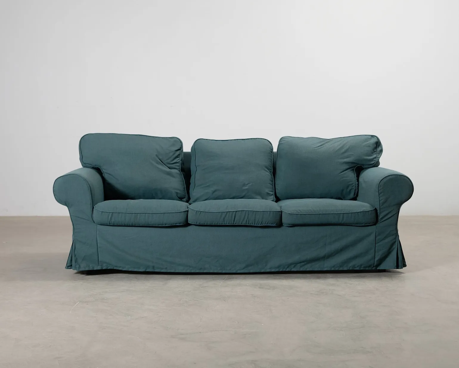 IKEA Ektorp 3-sitssoffa turkos